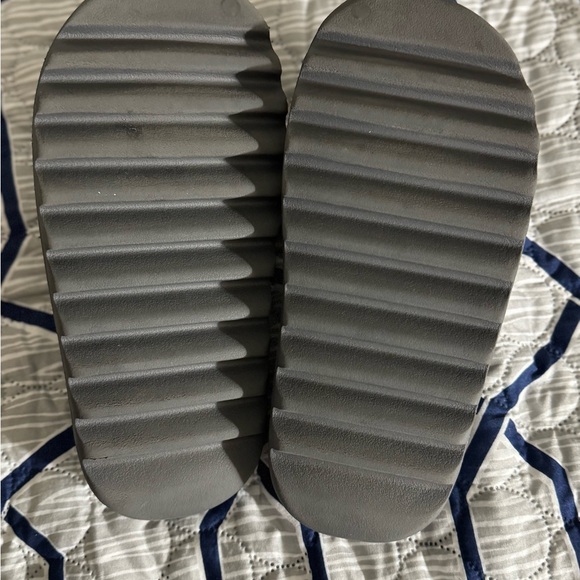 adidas Gray Slide Sandals
